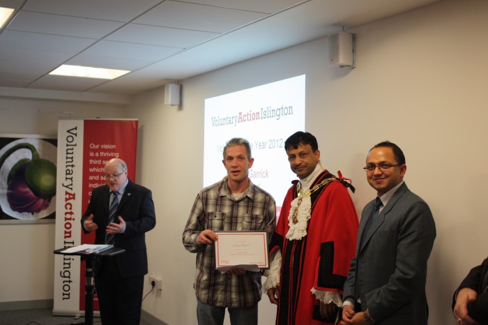 Volunteer of the Year - Howard Garrick