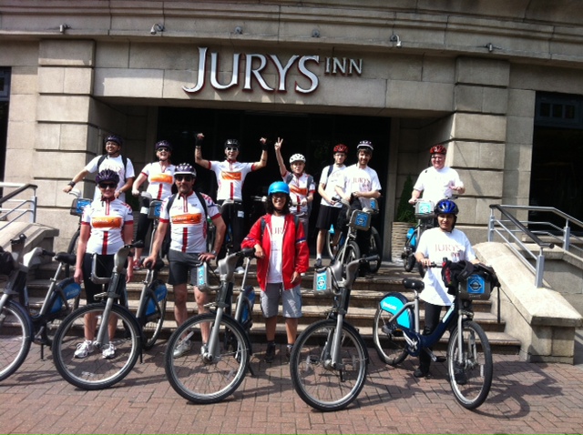 Charity Bike Ride supports Islington’s Volunteers