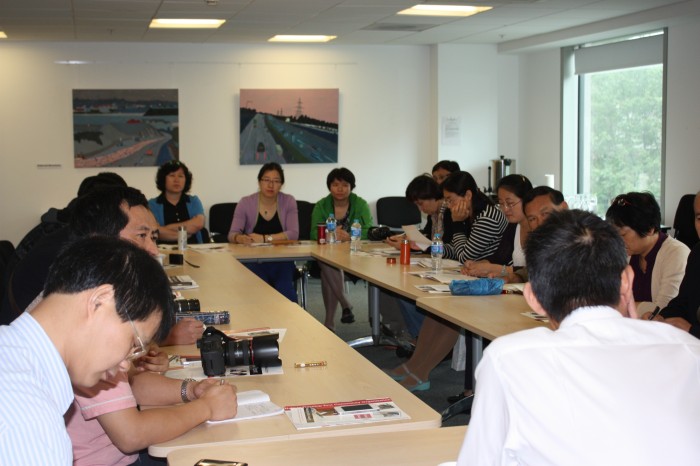 Chinese Delegation visit Voluntary Action Islington