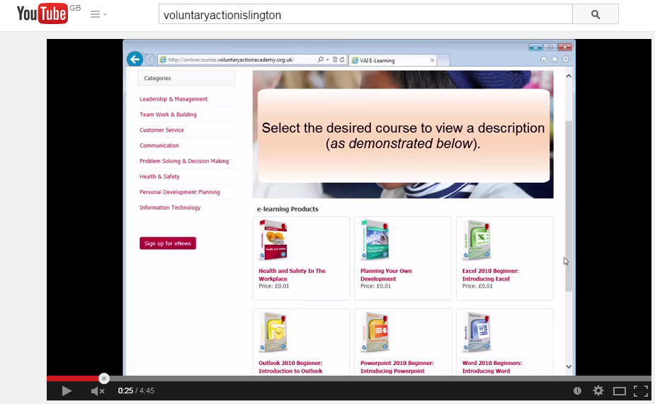 Watch out for our new Voluntary Action Academy video guides on Youtube