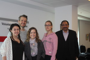 Oslo Red Cross Members visited Voluntary Action Islington