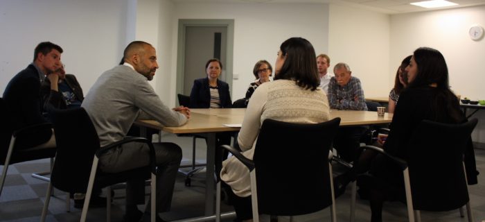 Matthew Ryder, London’s Deputy Mayor for Social Integration is visiting organisations in Islington