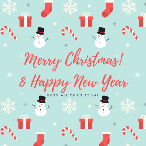 VAI Christmas Closure Dates