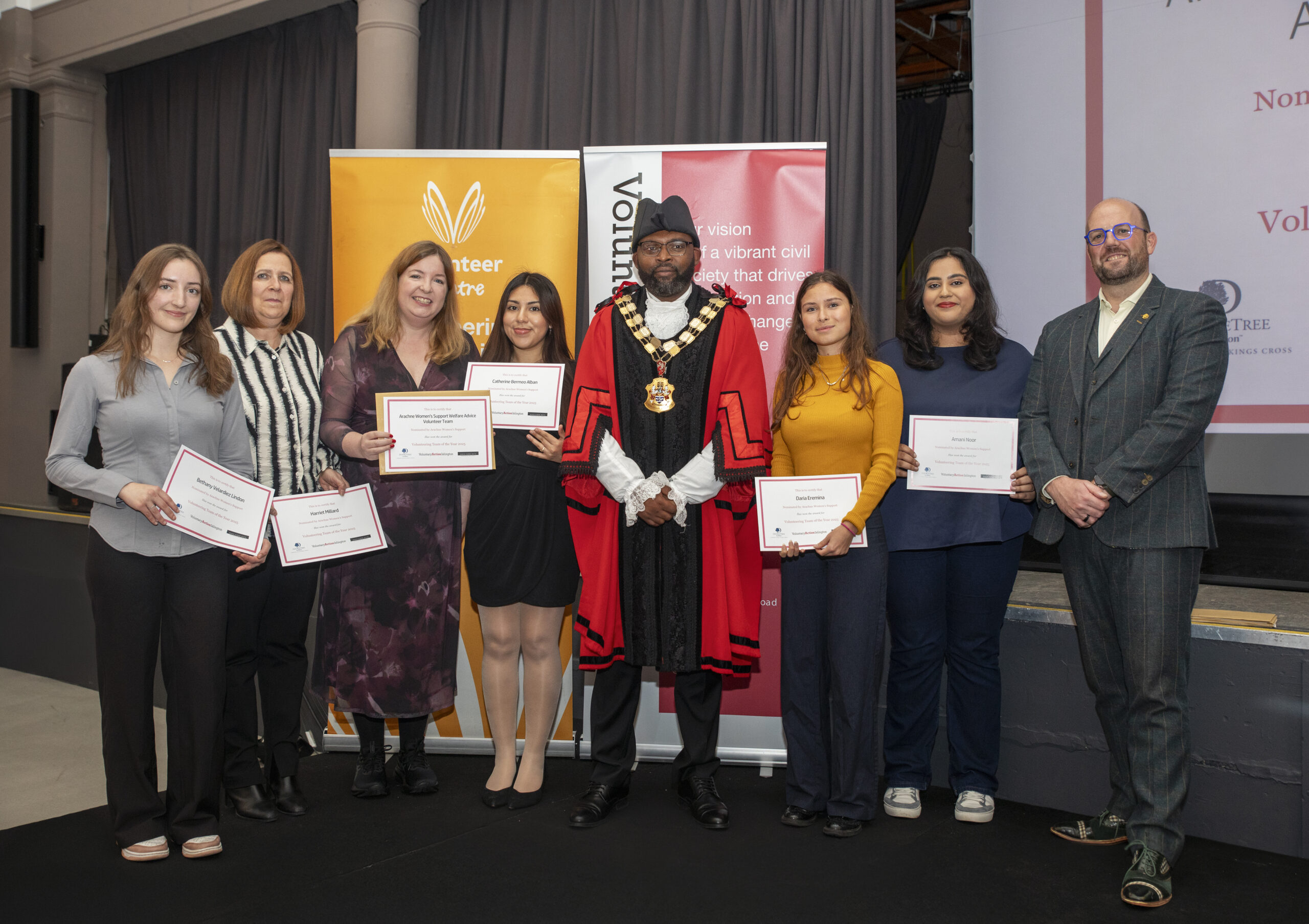 Volunteering Team of the Year, Arachne Women's Support Welfare Advice Volunteer Team