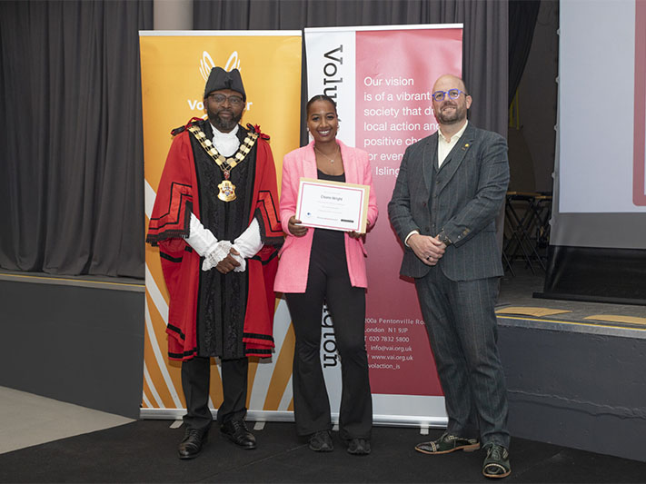 Winner of the 26-60 Volunteer of the Year Award 2025
