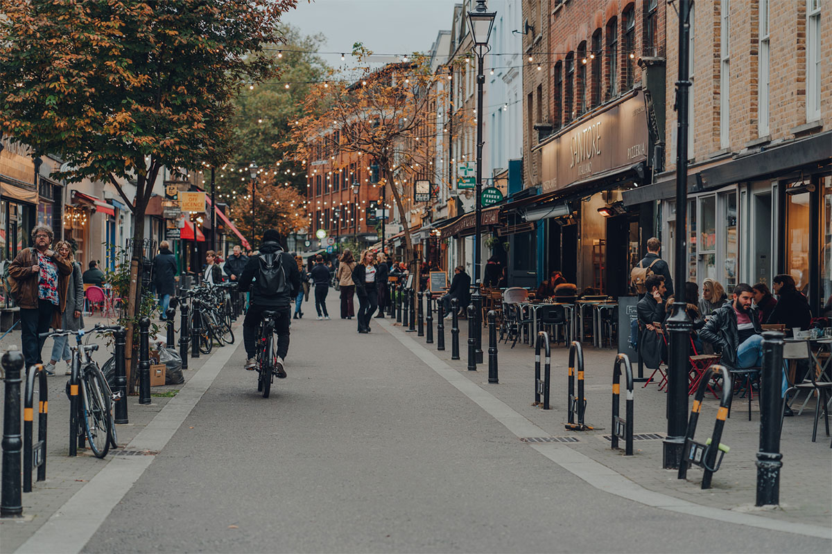 street scene - Exmouth Market, Islington